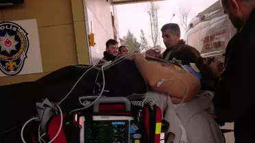 İnegöl'de İnşaatta Elektrik Akımı Kazası