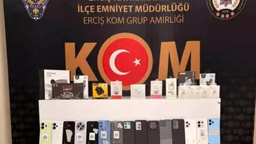 Erciş'te Kaçak Malzeme Operasyonu
