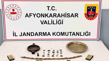 Afyonkarahisar'da Tarihi Eser Baskını