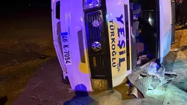 Kahramanmaraş'ta Trafik Kazası: 10 Yaralı