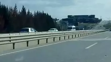 Ters Yolda Tahribat Yaratan Sürücü Durduruldu