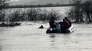 Manisa'da kaybolan genç için gölet kenarında arama başlatıldı
