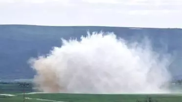 Muratlı'da Su Hattı Patladı