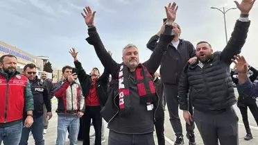 Sessiz sedasız Samsun'a gelen Thomas Reis şampiyonlar gibi uğurlandı