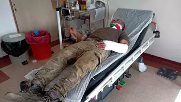 Tokat'ta otomobil tarlaya düştü, sürücü yaralandı