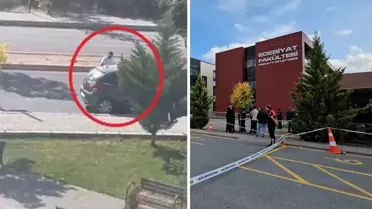 Üniversitede pompalı tüfekle vurduğu eski eşinin son anlarını kaydedip yakınlarına göndermiş