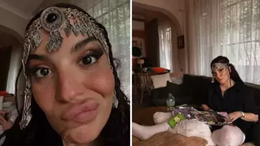 Yanlışlıkla bağırsağı kesilen Aslı Bekiroğlu son durumunu paylaştı