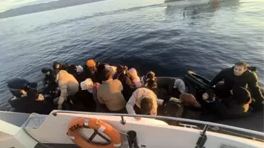 Çanakkale'de 37 Kaçak Göçmen Yakalandı