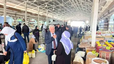 Başkan Karamehmetoğlu, esnaf ve vatandaşlarla bir araya geldi