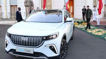 Cumhurbaşkanı Erdoğan'dan Etiyopya Başbakanı Ahmed Ali'ye Togg hediyesi