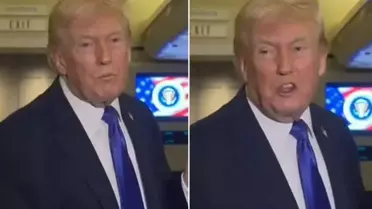 Trump'ın cevap vermek istemediği soru! Yüzünün rengi değişti