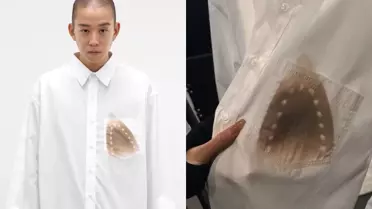 'Ütü yanığı' baskılı gömleğin fiyatı dudak uçuklattı