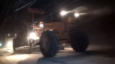 Antalya'da Kar Yağışı ve Fırtına