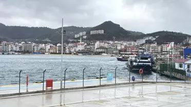 Amasra'da Kuvvetli Rüzgar Uyarısı