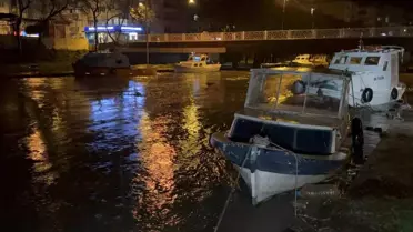 Çanakkale'de Taşkınlar Yaşanıyor