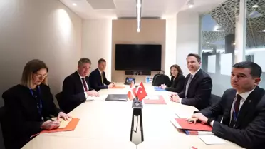 Enerji Bakanı Bayraktar Paris'te Görüştü