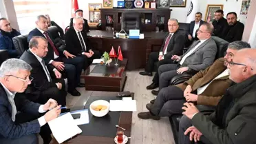 Başkan Şükrü Başdeğirmen Aksu'da muhtarların taleplerini dinledi