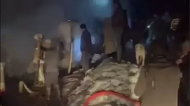 Bingöl'de yangın: 6 büyükbaş öldü