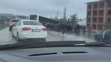 Büyükçekmece'de Otobüs Kazası: 5 Yaralı