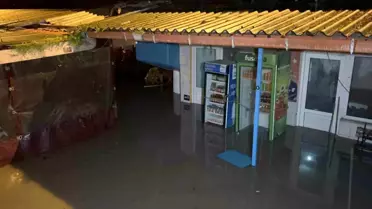 Çanakkale'de Sarıçay Taştı