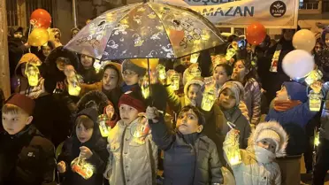 Erenler'de Kandil Alayı Coşkusu