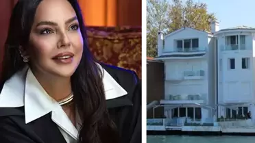 Ebru Gündeş'in kızına bıraktığı ikiz yalıların yeni görüntüleri dikkat çekti