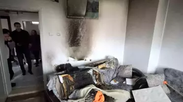 Elektrik kaynaklı küçük çaplı yangın anında söndürüldü