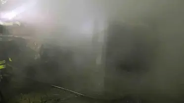 Güroymak'ta korkutan yangın