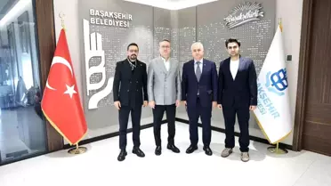 Malatya İş İnsanları Platformu'ndan Başakşehir Belediyesi'ne ziyaret