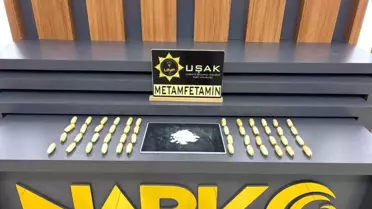 Uşak'ta Takside Uyuşturucu Operasyonu