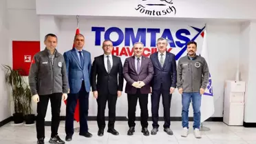 Rektör Altun, TOMTAŞ'ı Ziyaret Etti