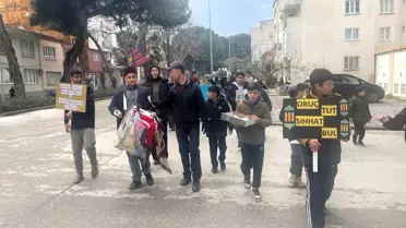 Sarayköy'de Geleneksel Ramazan Yürüyüşü