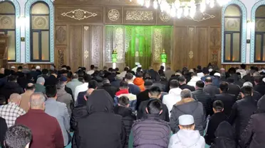 Siirt'te Ramazan Ayının İlk Teravih Namazı Kılındı