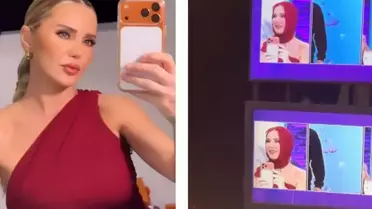 Yayın arasında başörtüsü takan Ece Erken tartışma yarattı