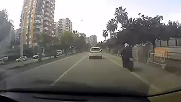 Motosikletli Sürücü Bebek Arasına Çarptı, Tutuklandı