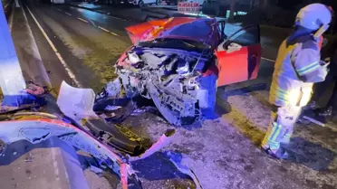 Avcılar'da Kaza: 2 Yaralı