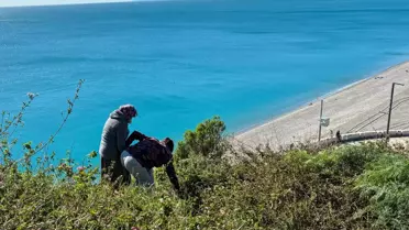 Bakımevindeki otizmli oğlu başka şehre nakledilmesin diye falezlere çıktı