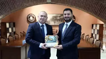 Başkan Öztekin yerli ve yabancı temsilcilerle istişarelerini sürdürüyor