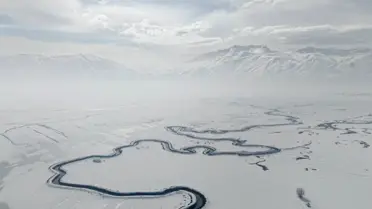 Nehil Deresi'nde Kış Manzarası