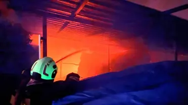 Hatay'da Samanlık Yangını Kontrol Altına Alındı