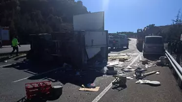 Tavas'ta Kaza: 2 Ölü, 1 Yaralı