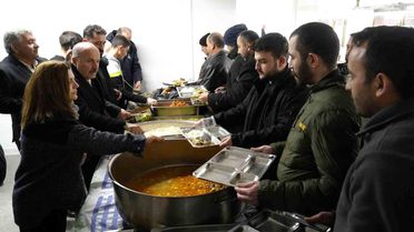 Taşköprü'de yüzlerce kişi iftar sofrasında buluştu