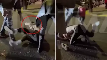 Olay görüntü! Ünlü oyuncu çıkan kavgada ağır şekilde darbedildi