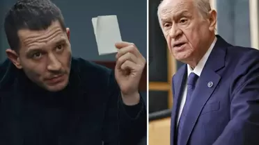 Türk televizyon tarihine geçecek sahne! Uraz Kaygılaroğlu, diziden Bahçeli'ye mesaj gönderdi