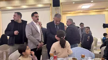 Vali Akkoyun, gazi ve şehit aileleriyle iftarda buluştu