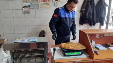 Bayburt'ta Fırın Denetimleri Yapıldı