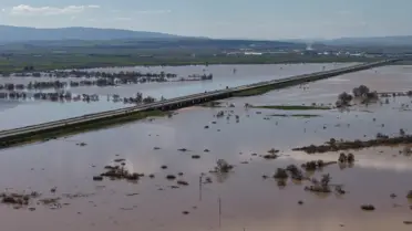 Bursa'da Taşkın: 5 Bin Dönüm Arazi Su Altında