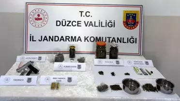 Düzce'de Uyuşturucu Operasyonu: 2 Gözaltı