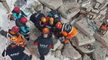 Erzurum'da Arama Kurtarma Tatbikatı Yapıldı