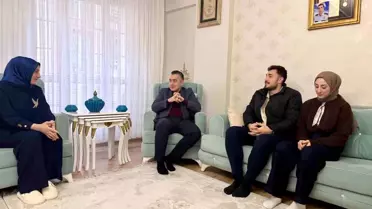 Esenyurt'ta Başkan Vekili Can Aksoy, ilk iftarını şehit ailesiyle açtı